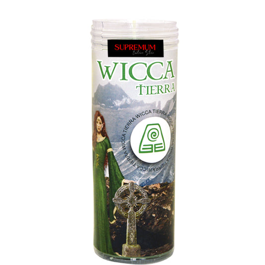 CANDELA WICCA ELEMENTO TERRA